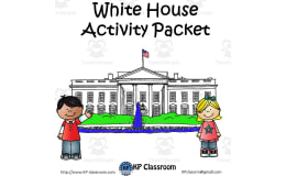 White House Activity Packet and Worksheets