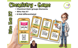 Who Has It? – Main Group Elements Game - 6 Levels of Differentiation