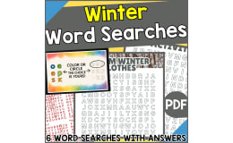 Winter Word Searches (PDF)