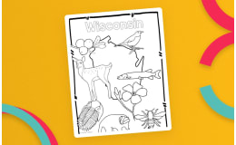 Wisconsin State Symbols – Clip Art Set