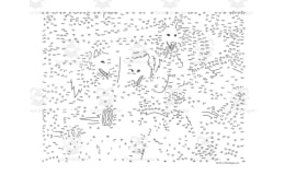 Wolf Extreme Connect the Dots / Dot-to-Dot PDF - 1000 Dots!