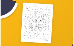 Wolf Connect the Dots – 632-Dot Extreme Puzzle
