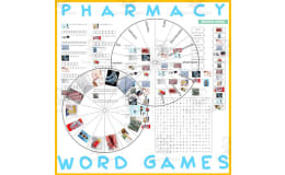 Word Puzzles Crossword Wordsearch Anagram PHARMACY