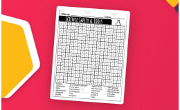 Word Search: Science Safety & Tools