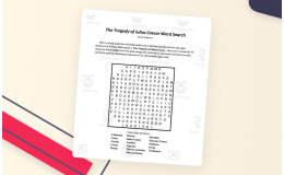Word Search: Tragedy of Julius Caesar