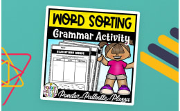 Word Sorting - Sort Nouns, Verbs & Adjectives | Fun Grammar Practice