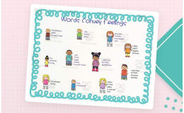 Words Convey Feelings – Anchor Chart Pair