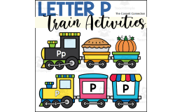 Worksheets and Centers: Letter P Trains