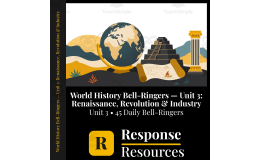 World History Bell Ringers Unit 3 - 45 Daily Warm-Ups (Grades 6-8)