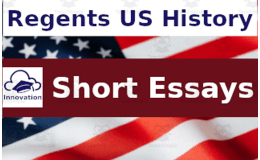 "World War I", Regents US History Short Essays,