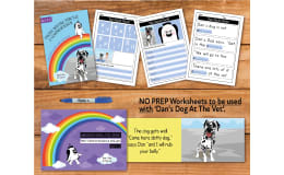 Writing And Comprehension Practice: Dan’s Dog At The Vet (4-8 years)