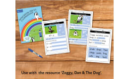 Writing And Comprehension Practice: Zoggy, Dan And The Dog (4-8 years)