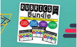 Writing Rubric BUNDLE for 5th Grade with Checklist