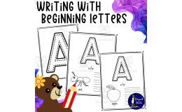 Writing with Beginning Letters ABC