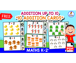 10 ADDITION CARDS | Addition up to 10