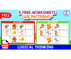 10 EXERCISES OF PATTERNS | ANIMALS THEMED