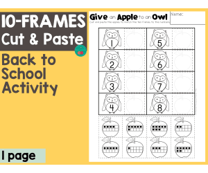 10 Frames - Give an Apple to an Owl