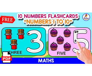 10 FREE CARDS OF THE NUMBERS | NUMBERS 1 TO 10