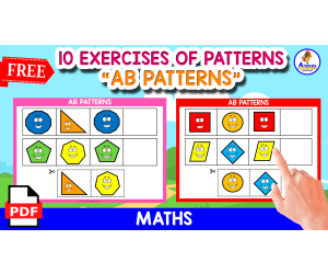 10 FREE EXERCISES OF PATTERNS | SHAPES THEMED