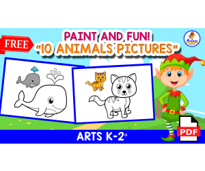10 FREE IMAGES FOR PAINTING | Animals Themed