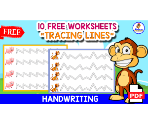 10 FREE TRACING WORKSHEETS | Animal Themed