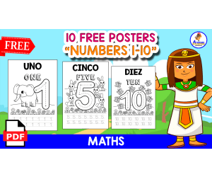 10 FREE WORKSHEETS | THE NUMBERS 1 TO 10