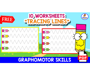 10 TRACING WORKSHEETS | Minibook