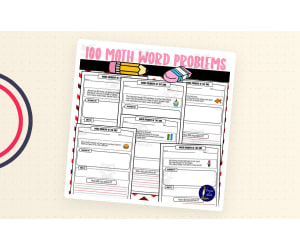100 Math Word Problems for Second Graders