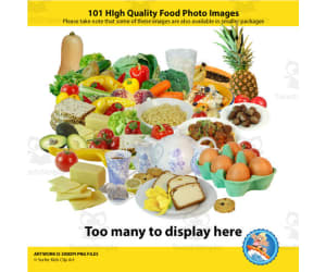 101 Foods Clipart