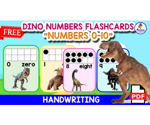11 FREE NUMBERS FLASHCARDS | Numbers 0 to 10