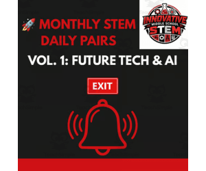 20-Day STEM Bell Ringers & Exit Tickets: Future Tech & AI (Vol. 1)