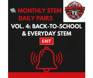 20-Day STEM Bell Ringers: Back-to-School & Everyday STEM (Vol. 4)