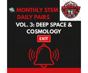 20-Day STEM Bell Ringers: Deep Space & Cosmology (Vol. 3)