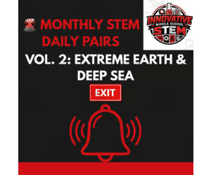 20-Day STEM Bell Ringers: Extreme Earth & Deep Sea (Vol. 2)
