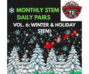 20-Day STEM Bell Ringers: Winter & Holiday STEM (Vol. 6)