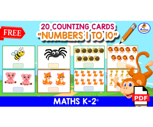 20 EXERCISES OF COUNTING NUMBERS | Numbers 1 to 10