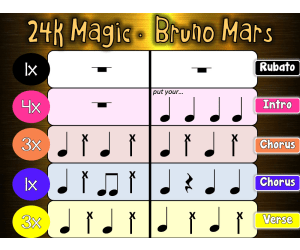 24k Magic, Bruno Mars (***CLEAN***) - BEGINNING BUCKET DRUMMING!