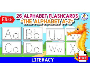 26 DOTS ALPHABET FLASHCARDS | BLACK AND WHITE