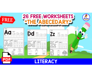26 FREE WORKSHEETS | THE ABECEDARY
