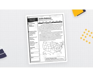Jackie Robinson Reading Packet – 2nd Grade