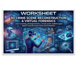 3D Crime Scene Reconstruction & Virtual Forensics