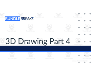 3D Drawing - Lesson 4