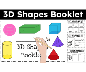 3D Shapes Booklet