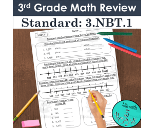 3rd Grade Math Review for Rounding