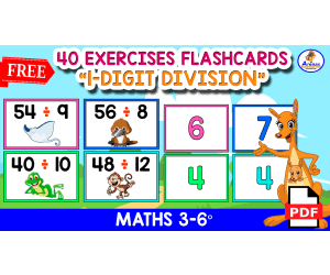 40 DIVISION FLASHCARDS | Game