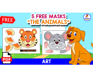 5 FREE ANIMATED MASKS | THE ANIMALS
