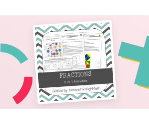 5 in 1 Fractions Activities