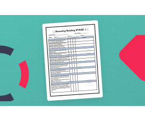 5 Stages of Assessing Reading Packet