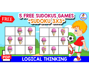 5 SUDOKU GAMES | ICE CREAM THEMED