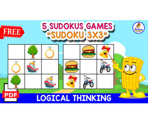 5 SUDOKUS OF OBJECTS | Free Resource